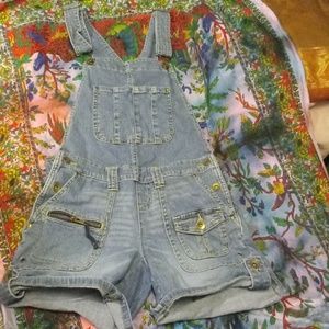 Denim Romper